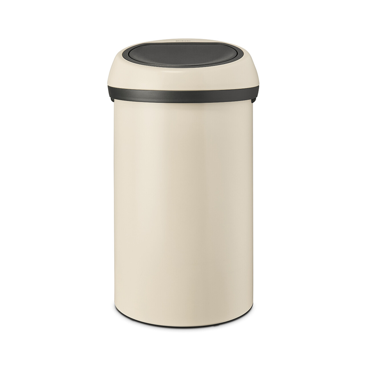 Cos de gunoi cu soft touch, Brabantia, Soft Beige, 60 L, 40x40x71 cm, otel, bej - imagine 6